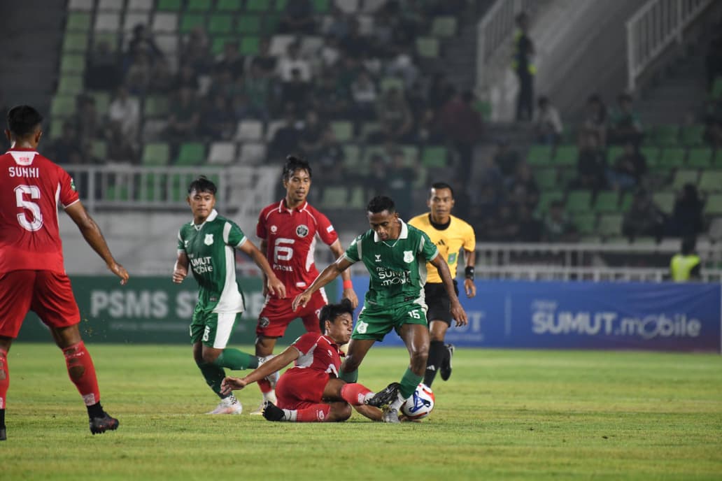Kandaskan Bekasi City 1-2, PSMS Medan Geser Posisi Klasemen