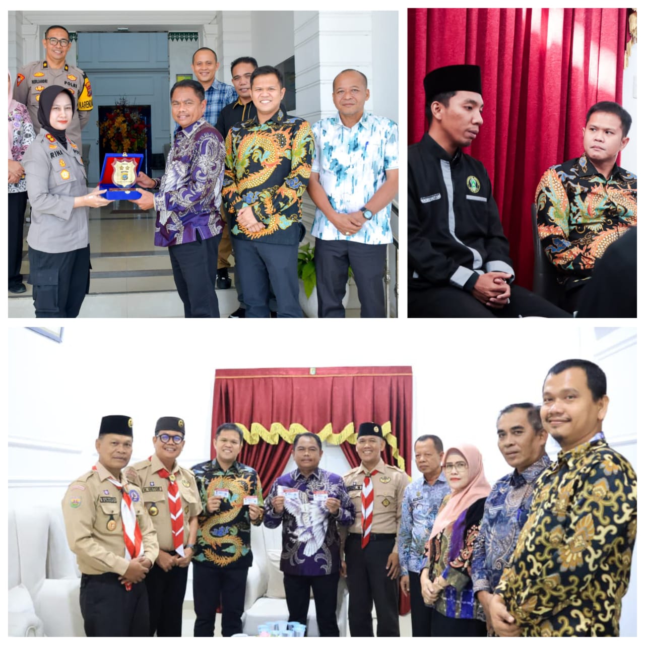 Bupati Sergai Terima Sejumlah Audiensi, Bahas Pramuka, Kamtibmas, hingga Pawai Obor Ramadan
