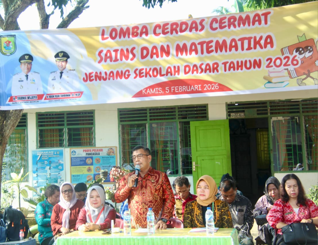 Pemkab Sergai Gelar LCC Sains dan Matematika SD Tingkat Kabupaten 2026