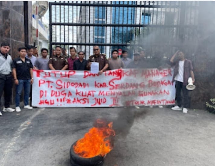 Kejatisu Didesak Usut Tuntas Dugaan Alih Fungsi Lahan Ilegal PT Sidojadi Di Sergai