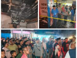 Kebakaran Kembali Terjadi di Tanjung Beringin, Rumah dan Toko Ponsel Warga Nyaris Ludes