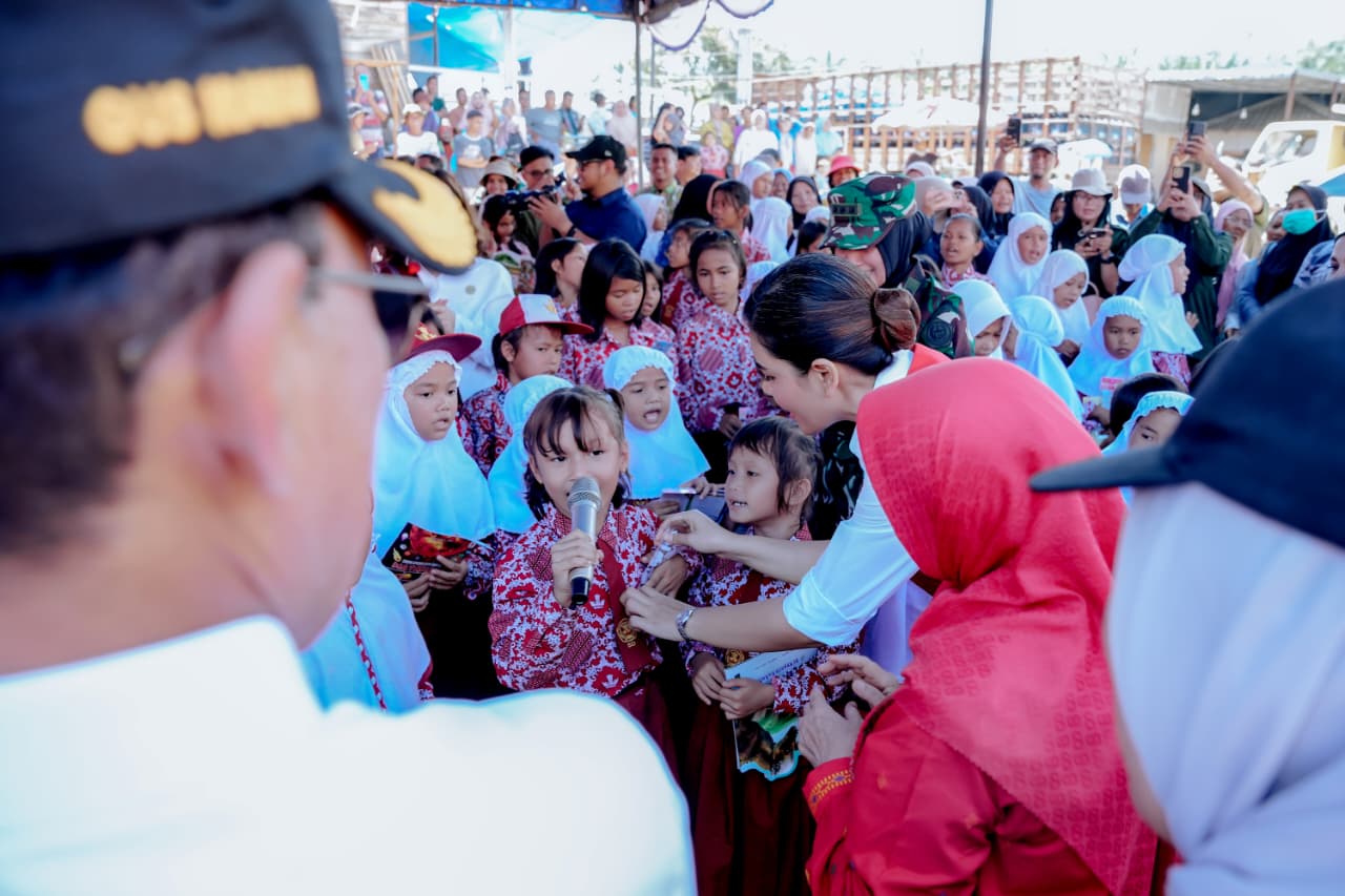 TP PKK Sumut Gelar Trauma Healing Untuk Anak Korban Bencana Di Tapsel