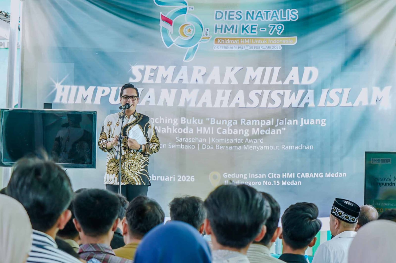 Rico Waas Ajak Kader HMI Tetap Kritis Serta Hadirkan Solusi bagi Bangsa