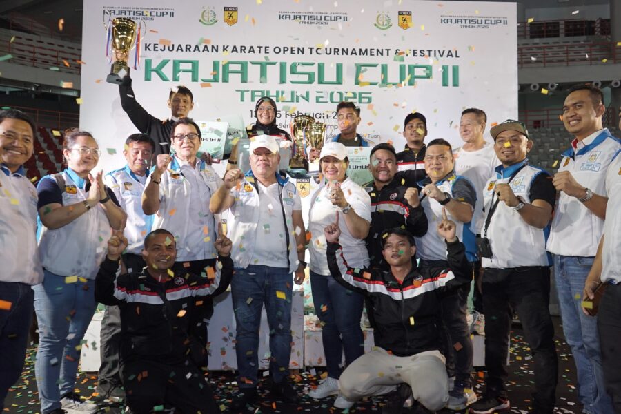 Ikanas Sumut Juara Umum Kejurda Karate Kajatisu Cup II 2026