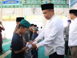 Bupati dan Wabup Sergai Salat Tasbih dan Santuni Anak Yatim di Dolok Masihul