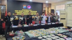 Program 100 Hari, Polrestabes Medan Sita 156 Kg Sabu, Ribuan Ekstasi Dan Amankan 718 Tersangka 2 Program 100 Hari, Polrestabes Medan Sita 156 Kg Sabu, Ribuan Ekstasi Dan Amankan 718 Tersangka