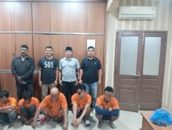 Timsus Polres Asahan Gerebek Kos kosan,lima Pria Kena Ciduk