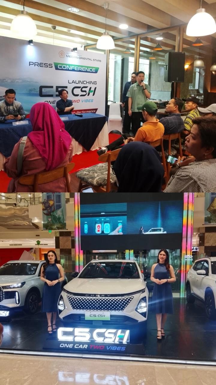 Perkuat Ekspansi Super Hybyid Di Sumatera Utara, Chery C5 CSH Resmi Akan Mengaspal Di Medan