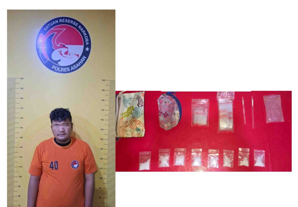OJP Diduga Miliki 9,40 Gram Sabu Kena Ringkus SatNarkoba Polres Asahan