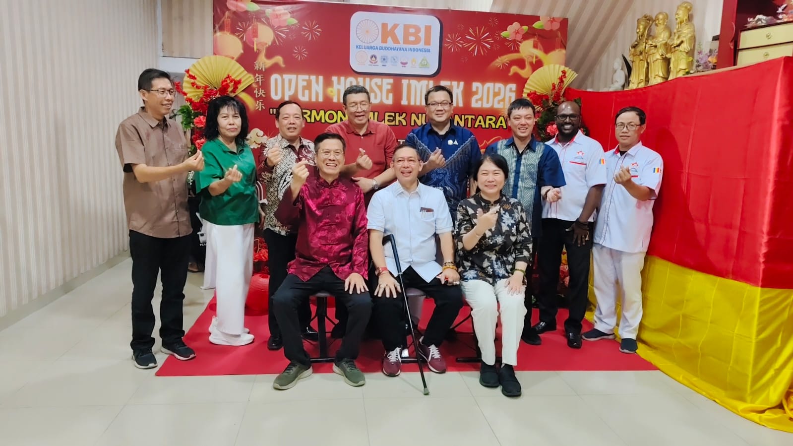 Wong Chun Sen Hadiri Open House Harmoni Imlek Nusantara Di Medan