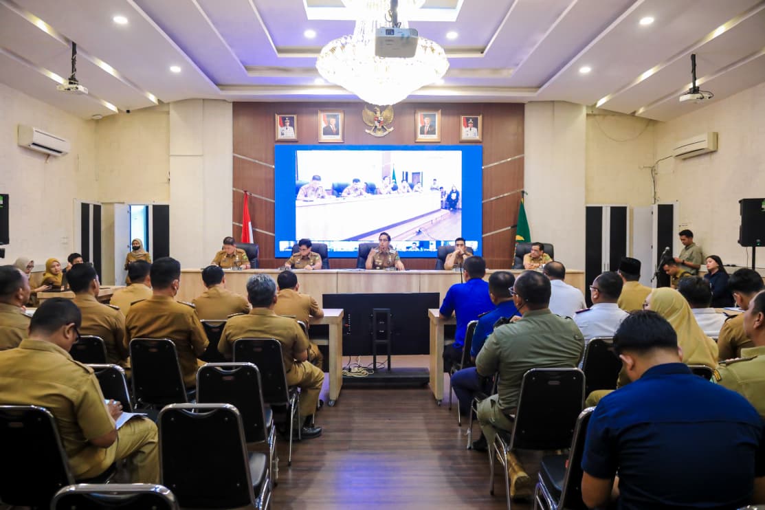 Jelang Idul Fitri, Rico Waas Pimpin Rapat Koordinasi Untuk Keamanan Kota Medan