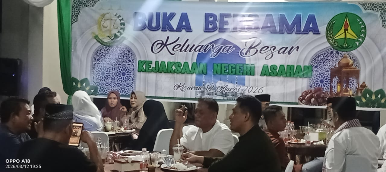 Kejaksaan Negeri Asahan Buka Bersama dengan Insan Pers