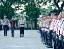 Wabup Sergai Pimpin Apel Gelar Pasukan Operasi Ketupat Toba 2026, Pastikan Kesiapan Personel dan Sarana Pengamanan Lebaran