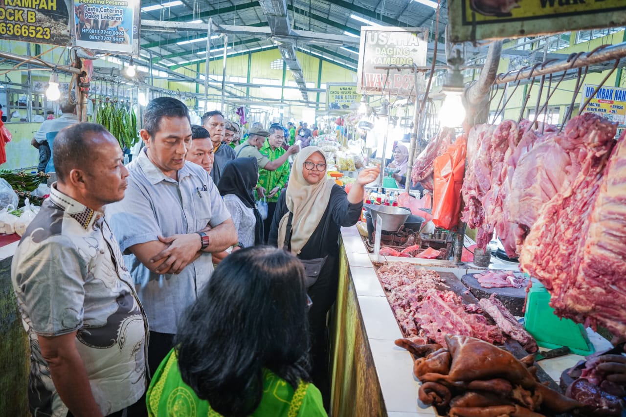 Sidak Pasar Jelang Idulfitri, Pemkab Sergai Pastikan Harga dan Stok Bahan Pokok Stabil