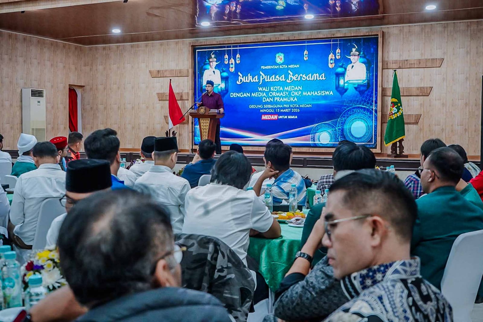 Rico Waas Ajak Insan Media Serta Ormas Jaga Soliditas Kota Medan