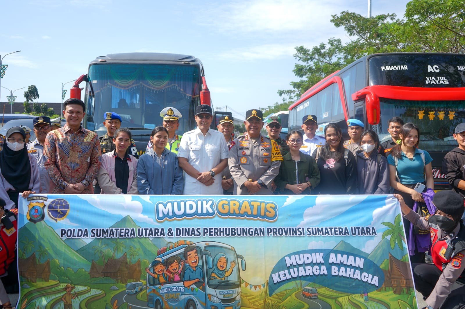 Rico Waas Apresiasi Program Mudik Gratis Presisi 2026 Bersama Poldasu