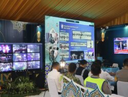 Kapolda Sumut Dampingi Kapolri Pimpin Pemantauan Nasional Malam Takbiran dari Medan