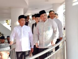 Bupati Sergai Dampingi Gubernur Salat Id, Ribuan Jemaah Padati Masjid