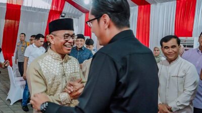 Zakiyuddin Harahap Sambut Tamu Pererat Silaturahmi di Kota Medan