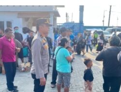 Polres Pelabuhan Belawan Amankan Kedatangan Kapal Kelud