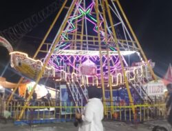 Diduga Empat Orang Terjatuh dari Wahana Kora Kora disebakan Kelalaian Teknis Pasar Malam