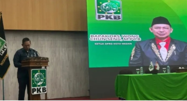 Ketua DPRD Medan Tekankan Konsolidasi dan Penguatan Nilai Kebangsaan Dimuscab PKB