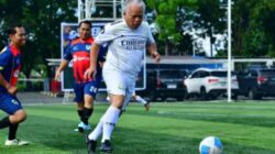 Kejatisu Dan Cipayung Plus-KNPI Tingkatkan Persahabatan Lewat Mini Soccer