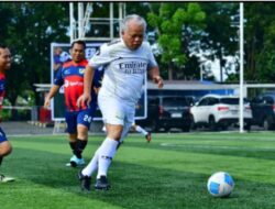 Kejatisu Dan Cipayung Plus-KNPI Tingkatkan Persahabatan Lewat Mini Soccer