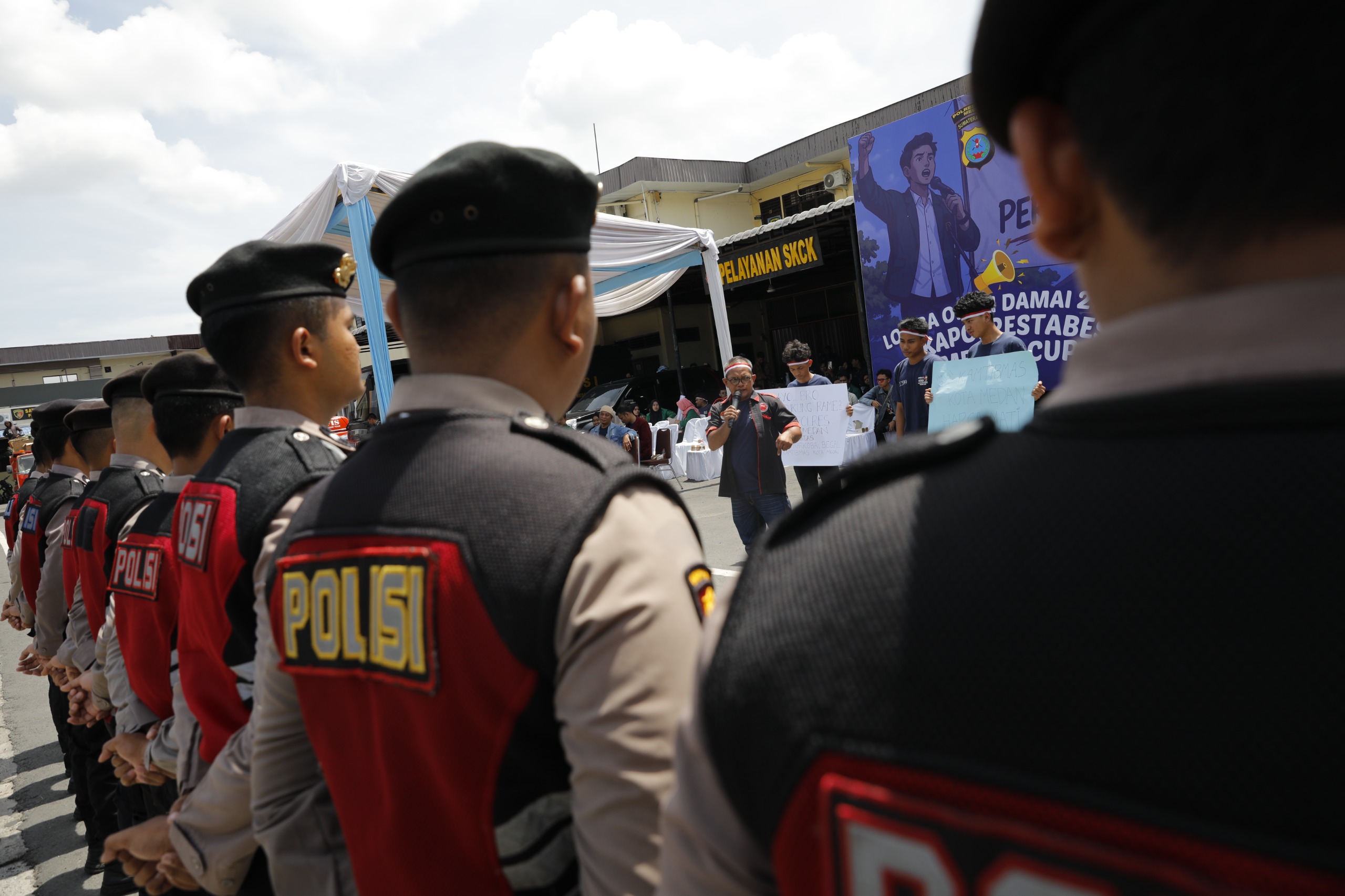 Polrestabes Medan Gelar Lomba Orasi Damai Cup 2026