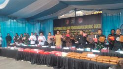 Polrestabes Medan Ungkap Masalah Jalanan Dan Musnahkan 52 Kilogram Sabu Dari Aceh