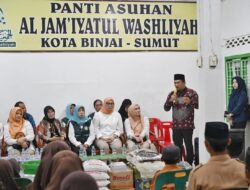 Sambut HKG 2026, PKK Sumut Berbagi Kasih Dengan Anak Panti Di Binjai