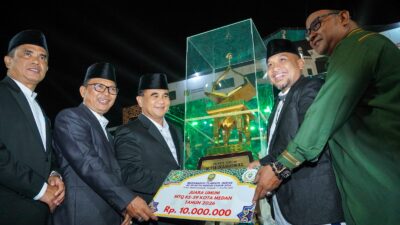 Medan Selayang Kembali Juara Umum MTQ Ke-59 Kota Medan