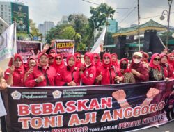 Pujakesuma Minta Toni Aji Dibebaskan, Pagar Pengadilan Digoyang Jalan Diblokir