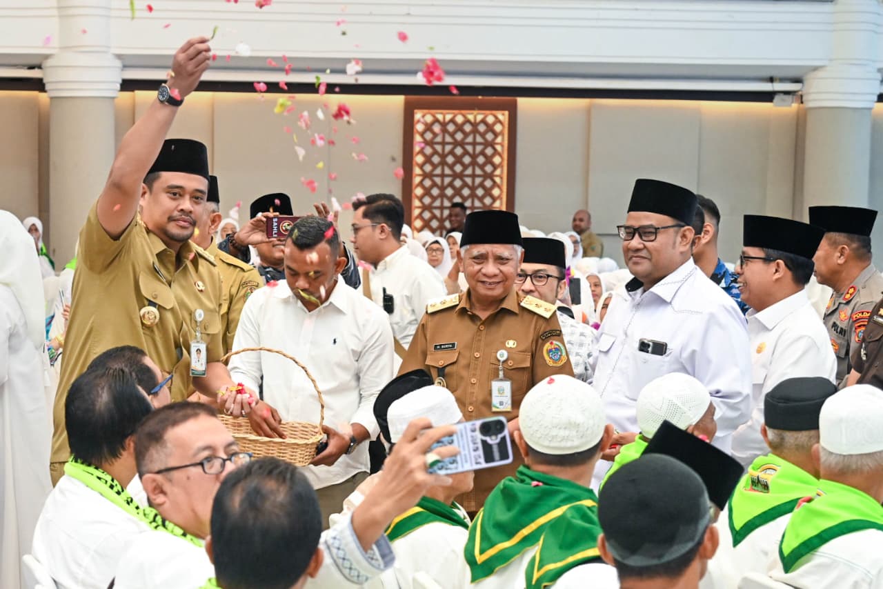 Jemaah Haji Diminta Tetap Jaga Kesehatan, Kekompakan Dan Nama Baik Sumut