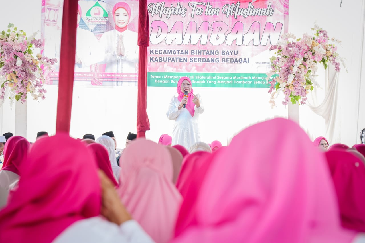 Pengajian pada Peringatan Hari Kartini, Ketua MTMD Ajak Perempuan Sergai Menjadi Sosok yang Religius dan Inspiratif