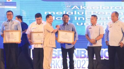 Di pembukaan Musrenbang RKPD Provinsi Sumut 2027, Bupati Darma Wijaya Terima Penghargaan dari Mendagri