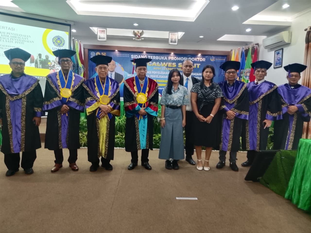 Goncalwes Sirait Resmi Bergelar Doktor Untuk Angkat Masalah Sengketa Olahraga