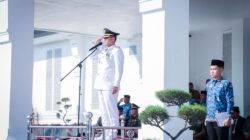 Wabup Sergai Pimpin Upacara Hari Otda ke-30, Tegaskan Pentingnya Sinergi Pusat dan Daerah