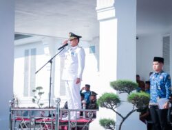 Wabup Sergai Pimpin Upacara Hari Otda ke-30, Tegaskan Pentingnya Sinergi Pusat dan Daerah