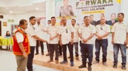 Irfandi Lantik Budi H Gowasa SH Sebagai Ketua FORWAKA Nisel 2026-2028