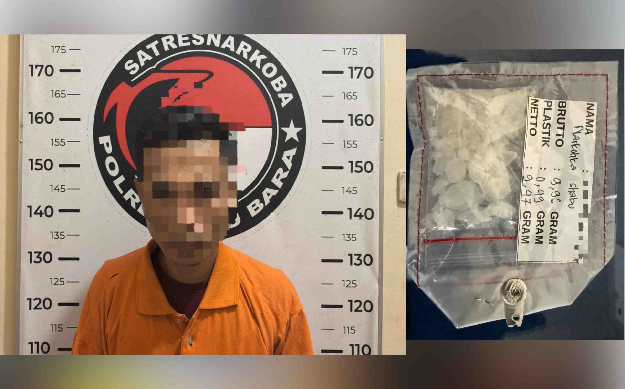 Satresnarkoba Polres Batu Bara Ungkap Kasus Peredaran Sabu di Simpang Gambus