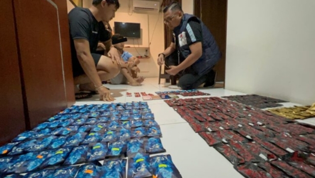 Dua Pria Ditangkap, Apartemen Di Medan Dijadikan Gudang Vape Narkoba