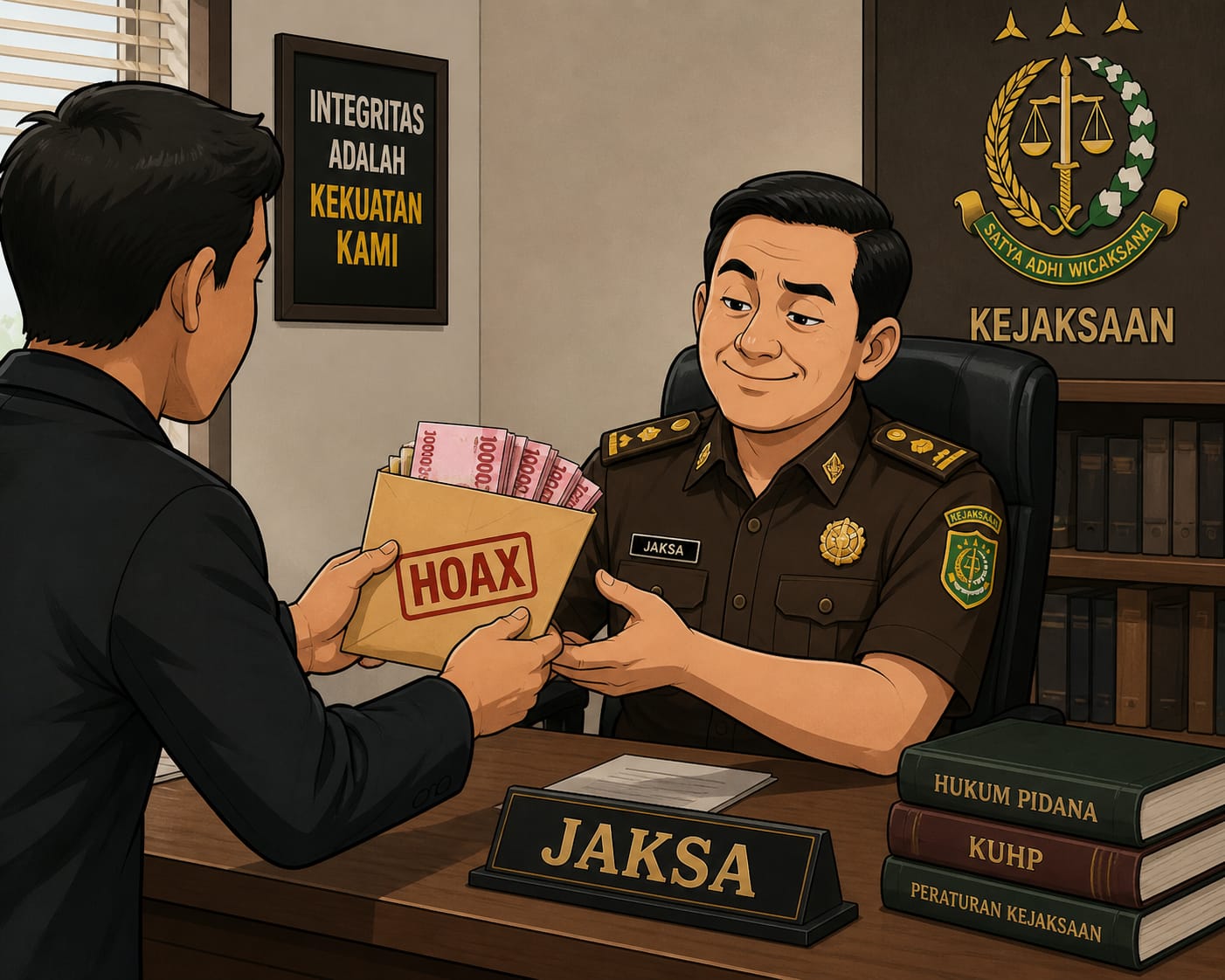 Kajari Nisel Tegaskan Dugaan Penerimaan Rp300 Juta Tidak Benar Dan Berdasar