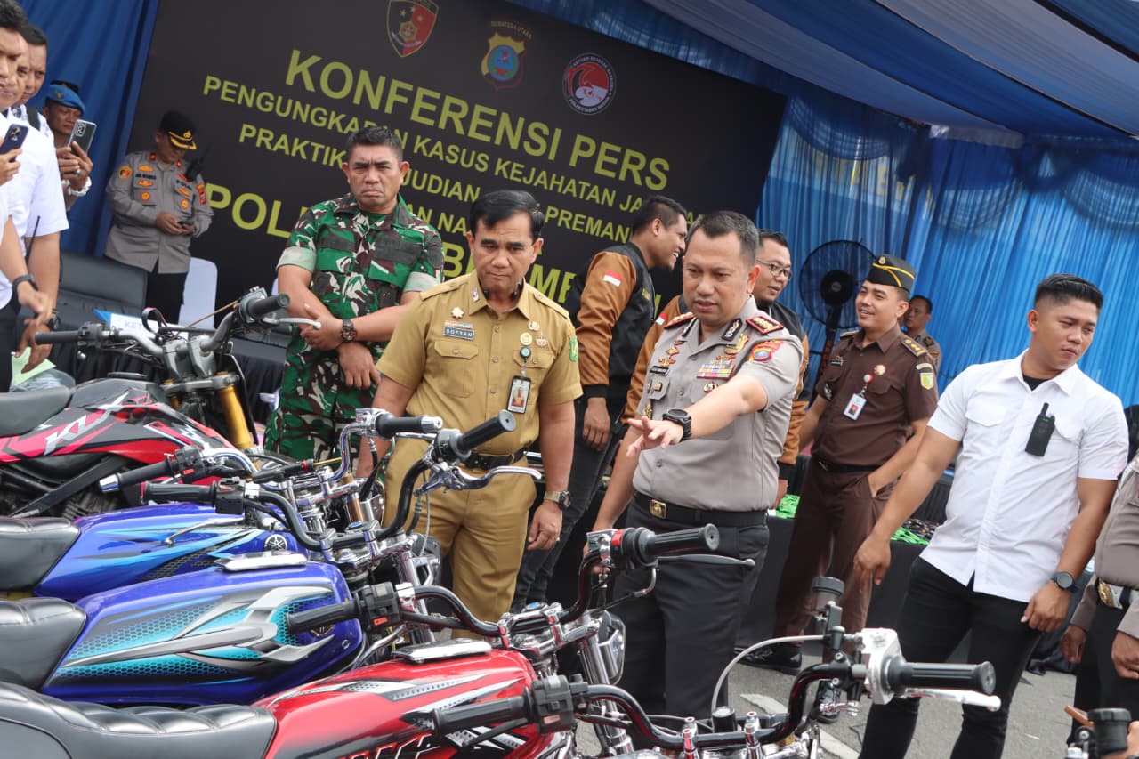 290 Tersangka Kasus Kejehatan Jalanan Di Gass Polrestabes Medan