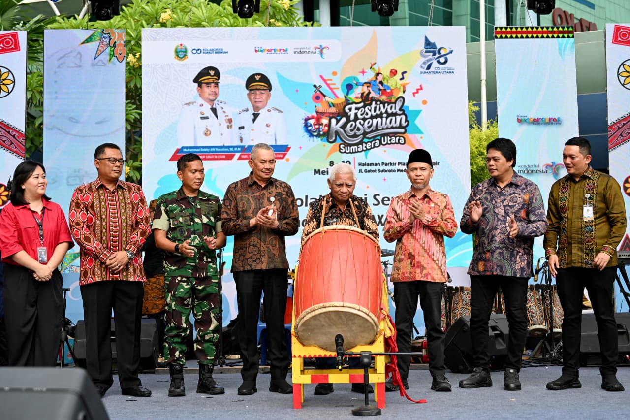 Wagubsu Harapkan Festival Kesenian Sumut Jadi Identitas Budaya dan Harmoni Keberagaman