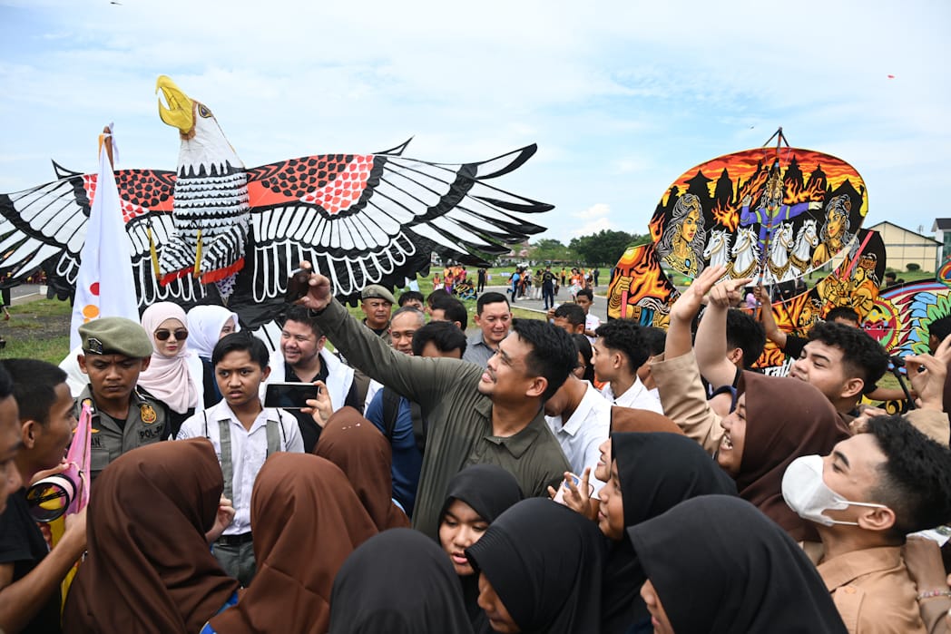 Festival Layang-Layang Dibuka, Bobby Nasution Ingin Jadi Daya Tarik Wisata Sumut