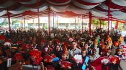 Sosperda Wong Chun Sen Dimeriahkan Drumband Sekolah SDN 050868 Medan Timur