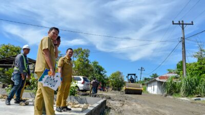 Jalan Baru di Sei Bamban, Wabup Sergai Pastikan Pembangunan Jalan Berkualitas