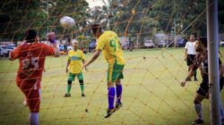Laga Persahabatan di Pegajahan, Bupati Sergai Turut Sumbang Gol