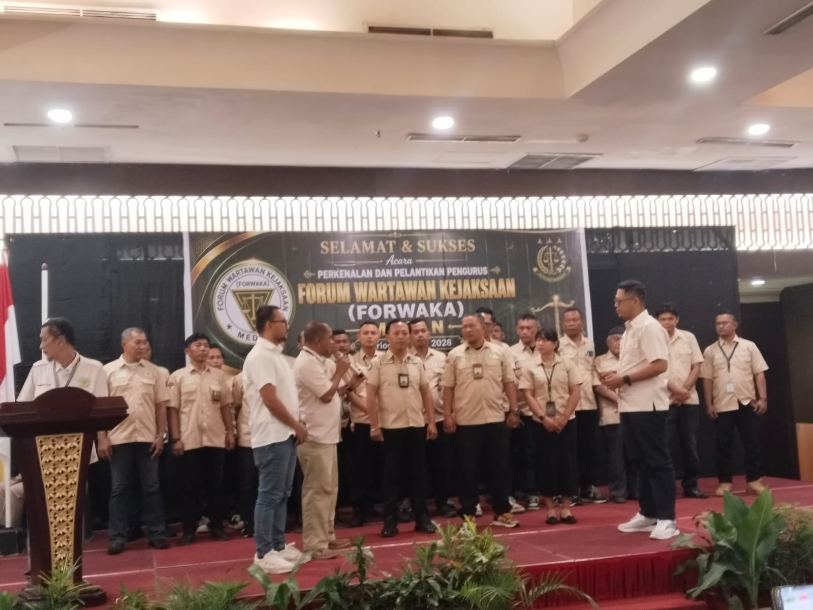 FORWAKA Medan 2026-2028 Dilantik, Irfandi Minta Perkuat Sinergi Pers Dan Aparat Penegak Hukum